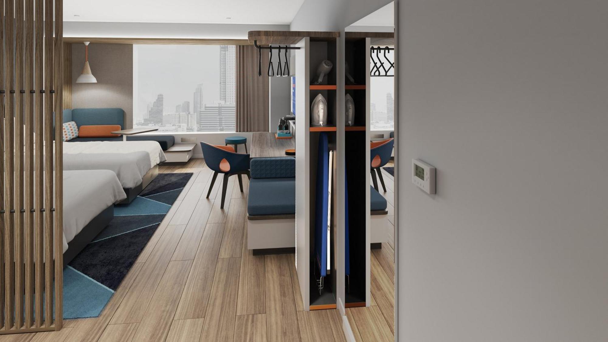 Holiday Inn Express Qingdao Shibei By Ihg Экстерьер фото