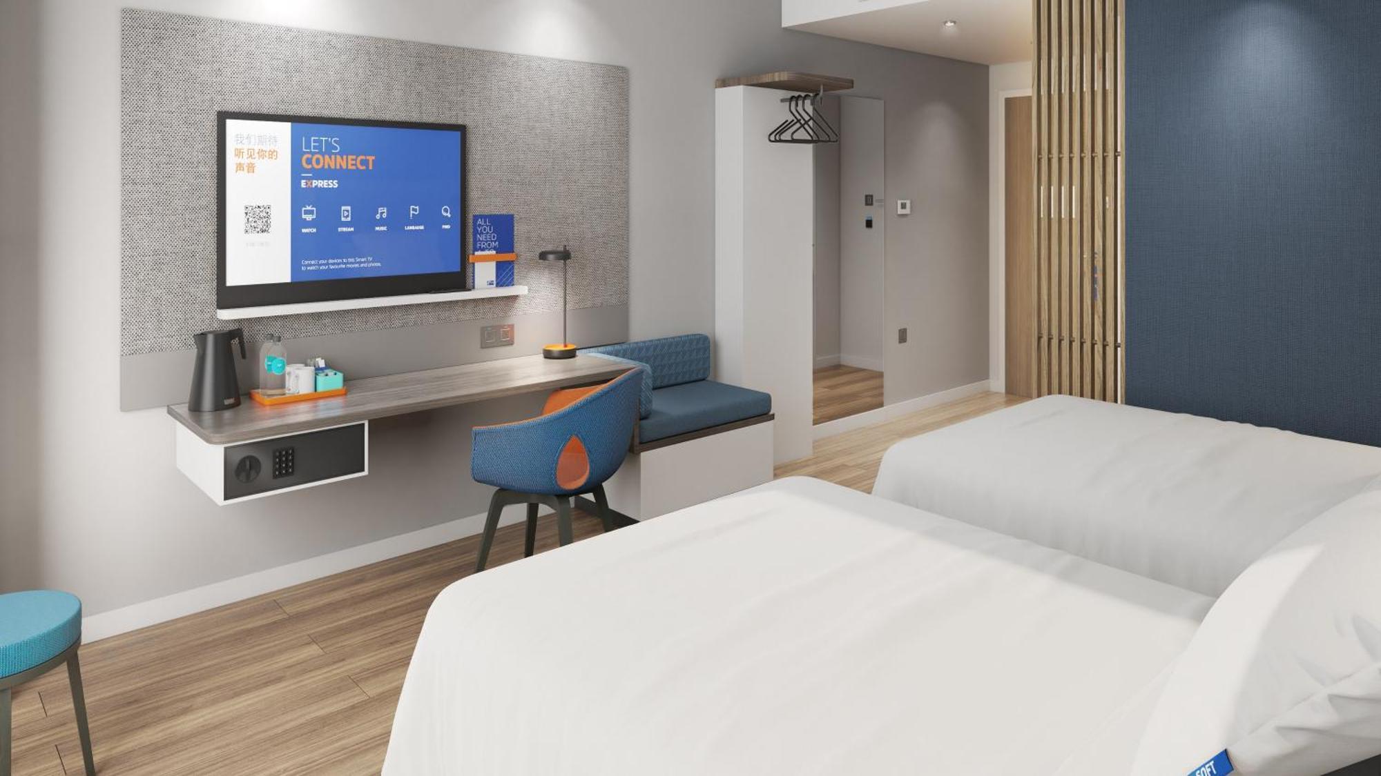 Holiday Inn Express Qingdao Shibei By Ihg Экстерьер фото